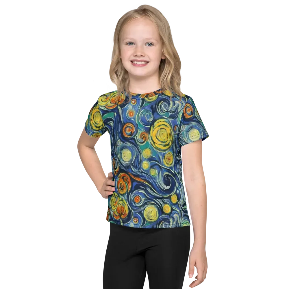 Lucent Harmony on Kids Crew Neck T-Shirt — Front