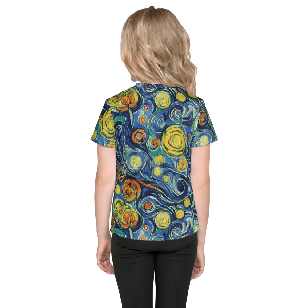Lucent Harmony on Kids Crew Neck T-Shirt — Back
