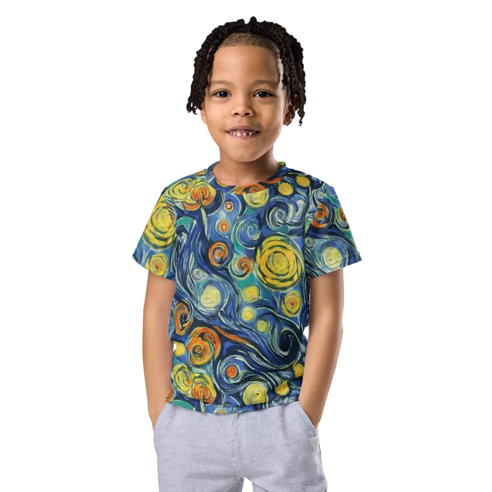 Lucent Harmony on Kids Crew Neck T-Shirt — Front