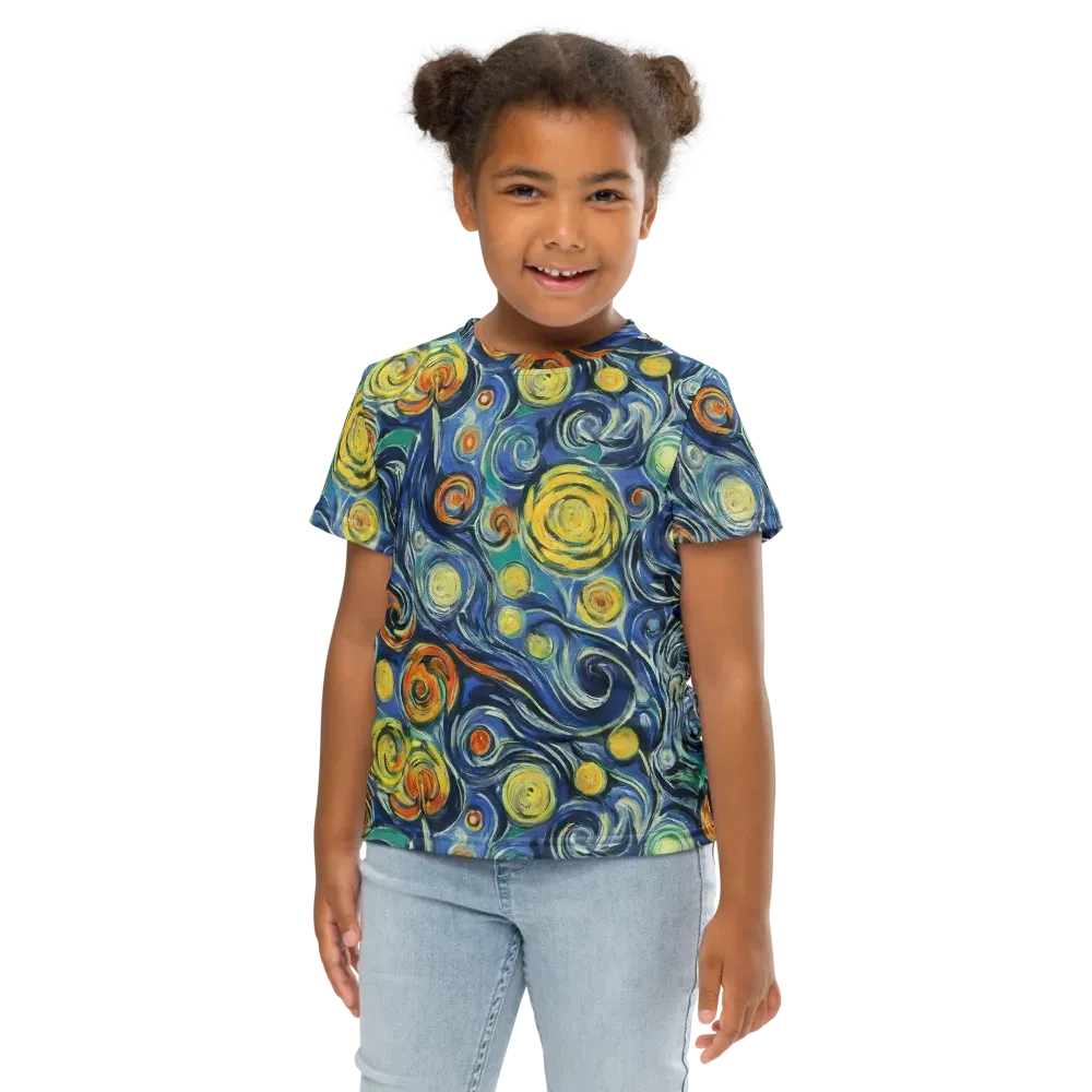 Lucent Harmony on Kids Crew Neck T-Shirt — Front