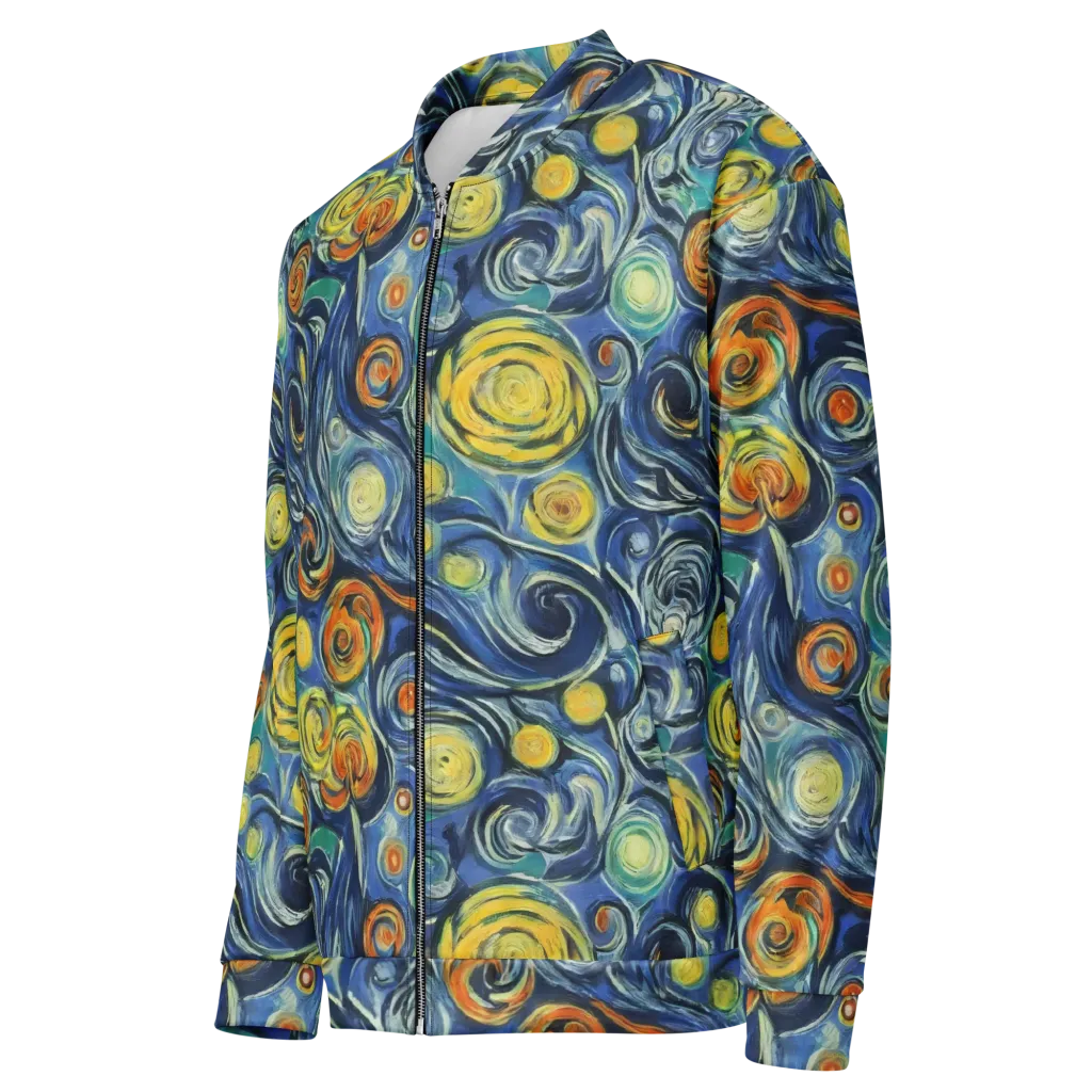 Lucent Harmony on Bomber Jacket — Left Front