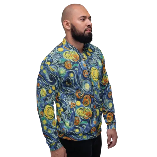 Lucent Harmony on a Bomber Jacket