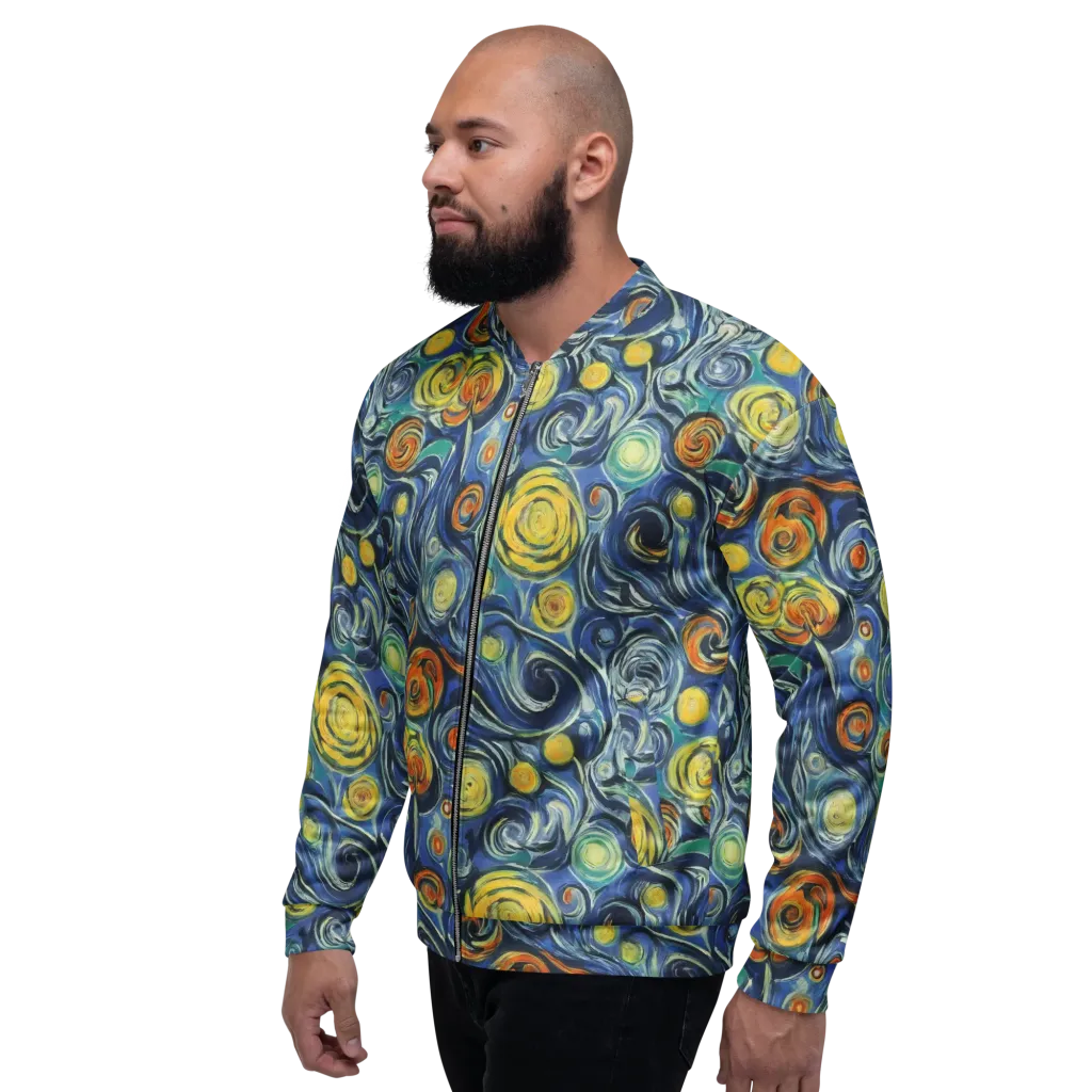 Lucent Harmony on Bomber Jacket — Left