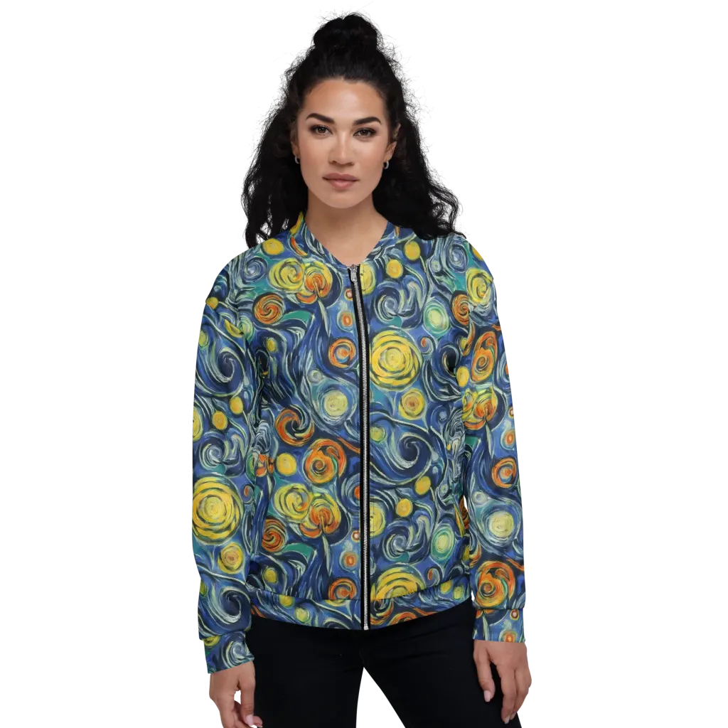 Lucent Harmony on Bomber Jacket — Front