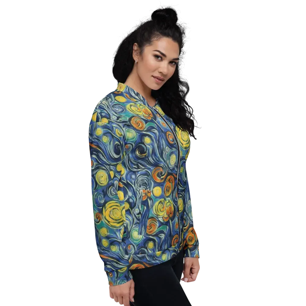 Lucent Harmony on Bomber Jacket — Right