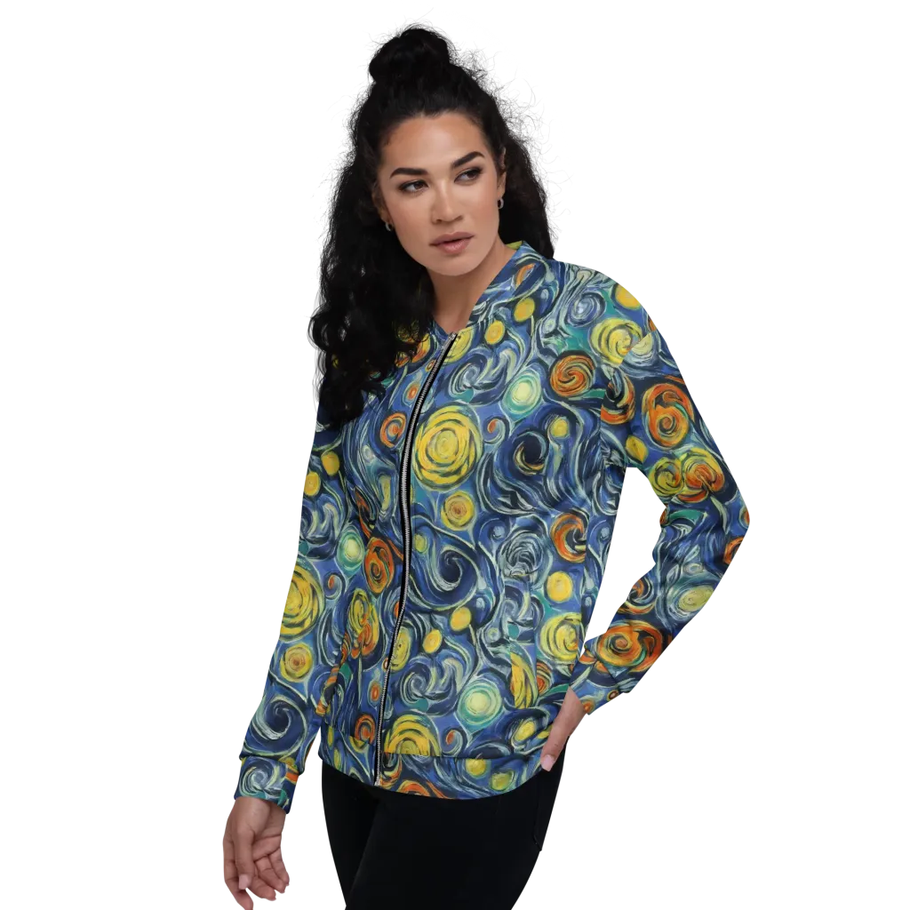 Lucent Harmony on Bomber Jacket — Left