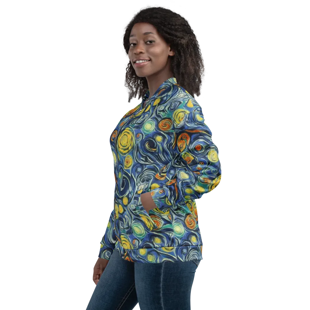 Lucent Harmony on Bomber Jacket — Left