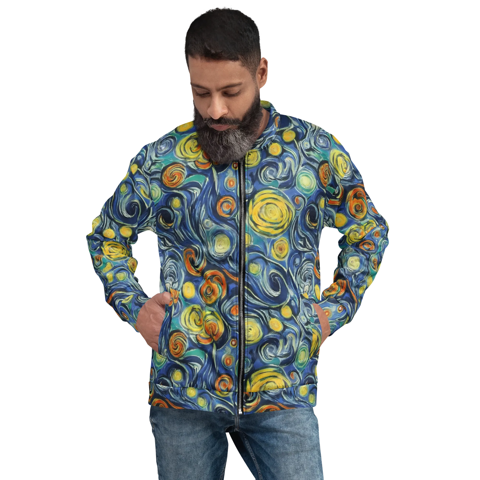 Lucent Harmony on Bomber Jacket — Front