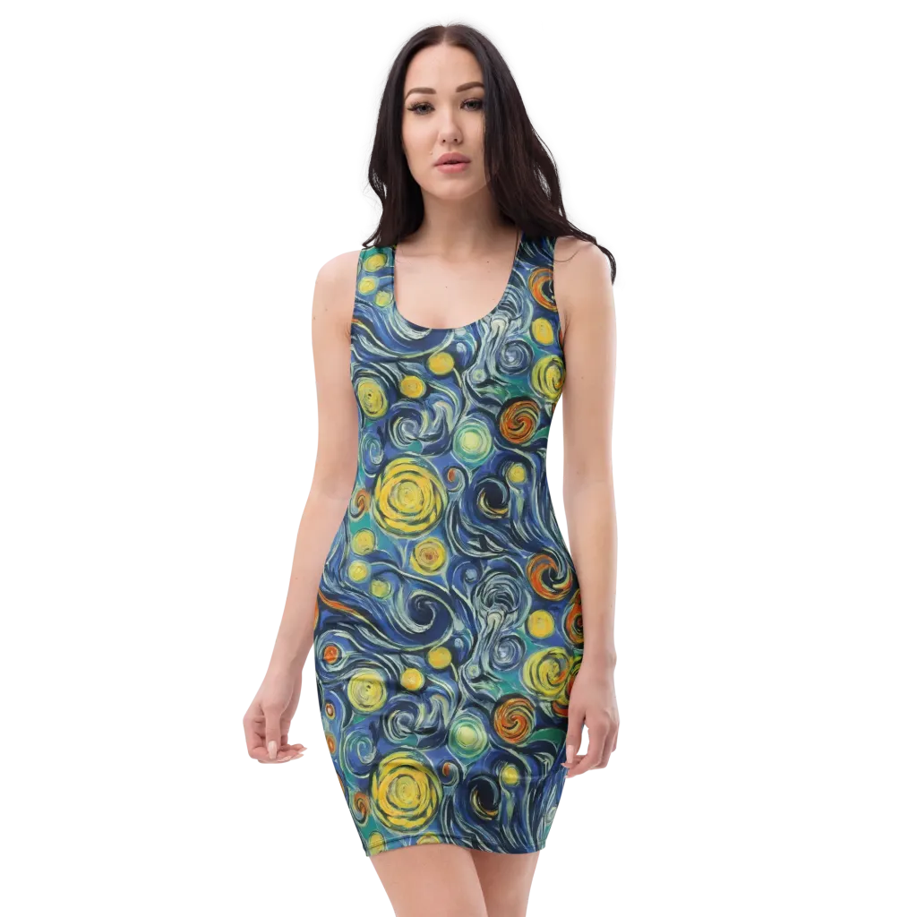 Lucent Harmony on Bodycon Dress — Front