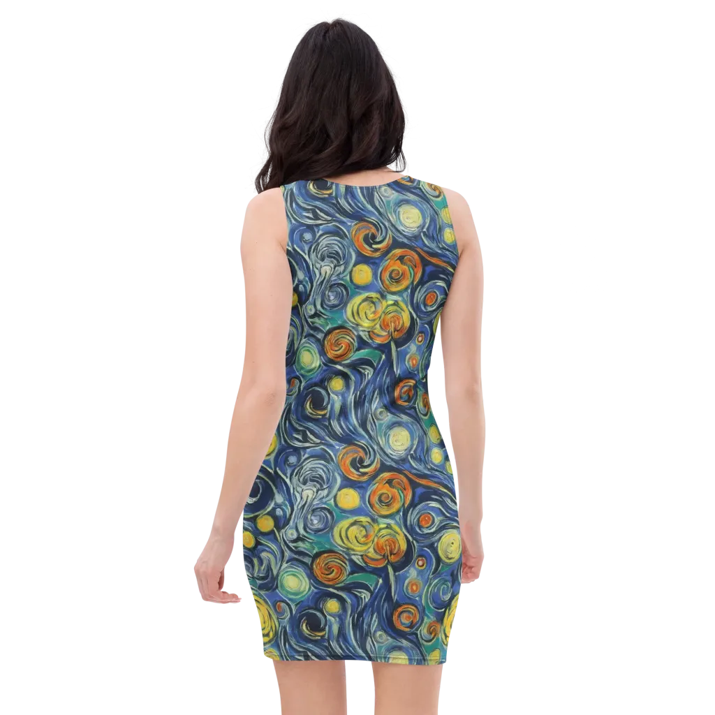Lucent Harmony on Bodycon Dress — Back