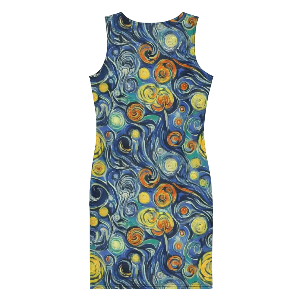 Lucent Harmony on Bodycon Dress — Back