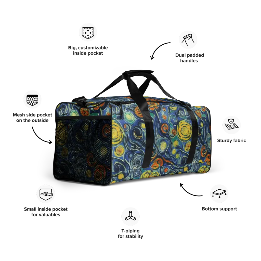 Lucent Harmony on Duffle Bag — Right Front