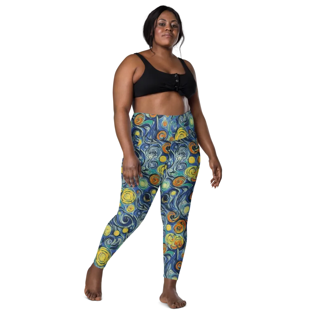 Lucent Harmony on Leggings with Pockets — Front