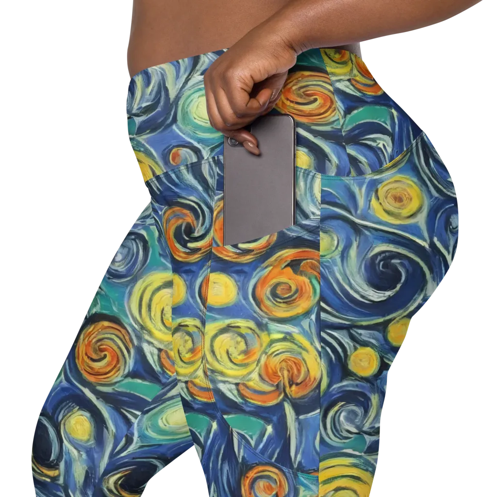 Lucent Harmony on Leggings with Pockets — Product details 2