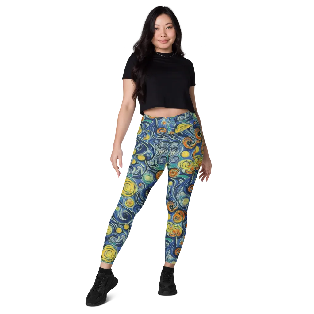 Lucent Harmony on Leggings with Pockets — Front