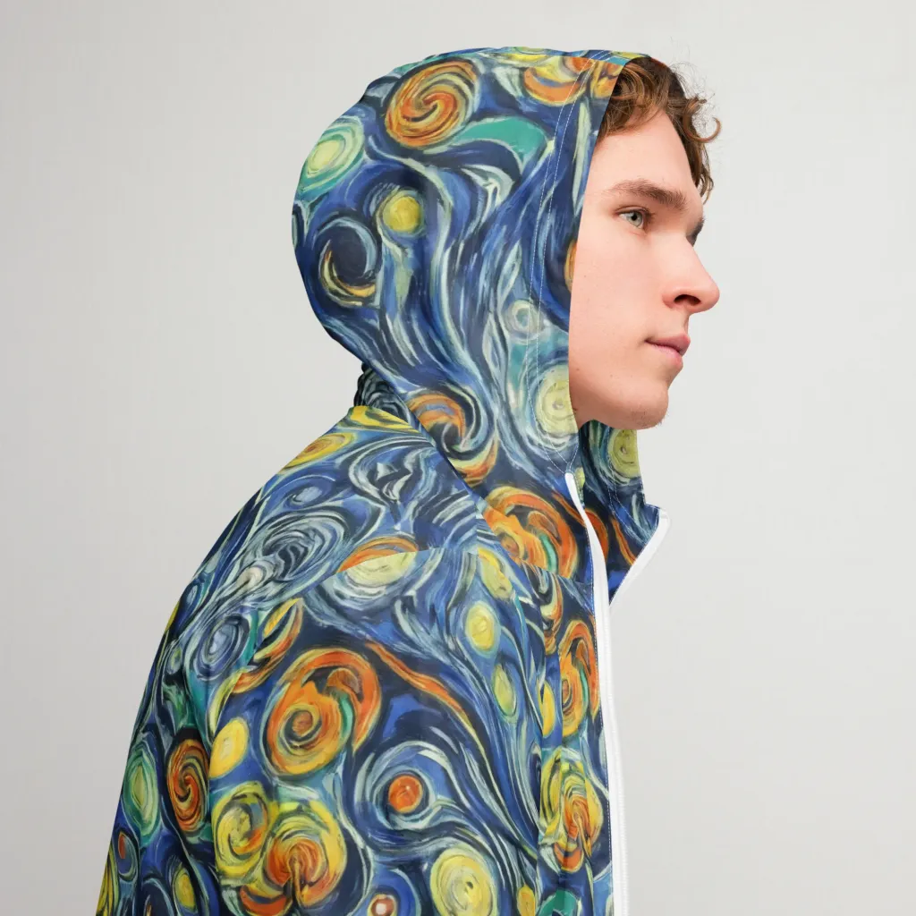 Lucent Harmony on Men's Windbreaker — Right