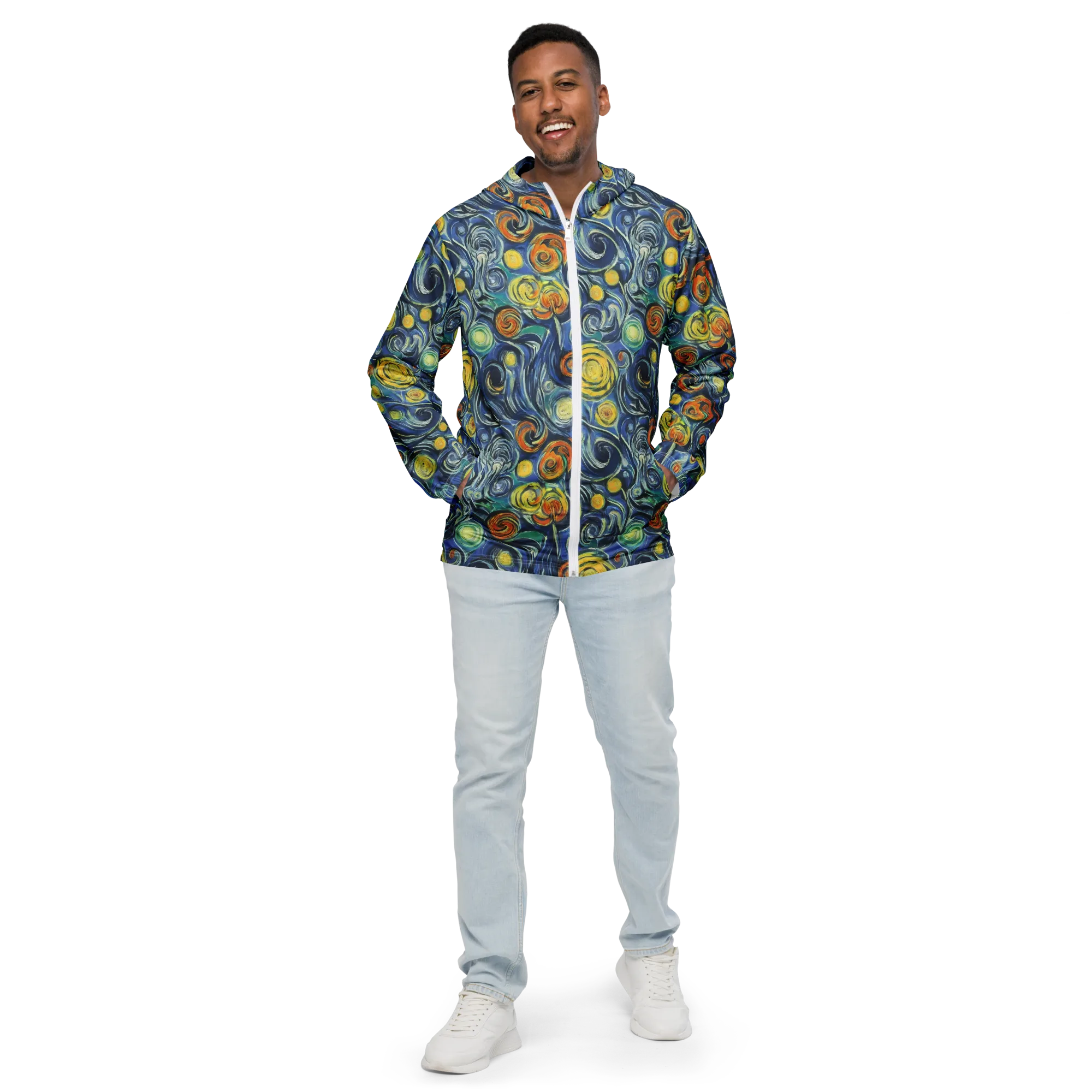 Lucent Harmony on Men's Windbreaker — Front