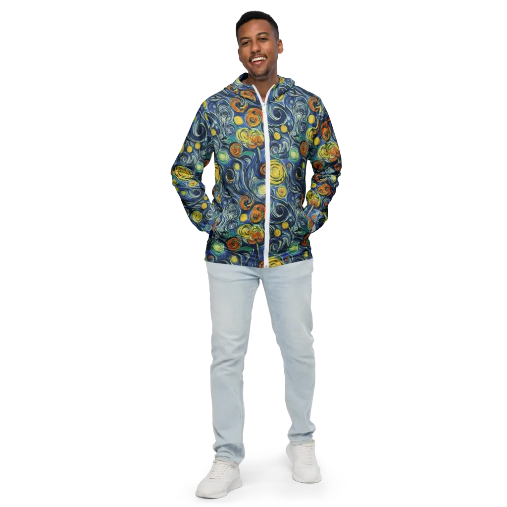 Lucent Harmony on Men's Windbreaker — Front