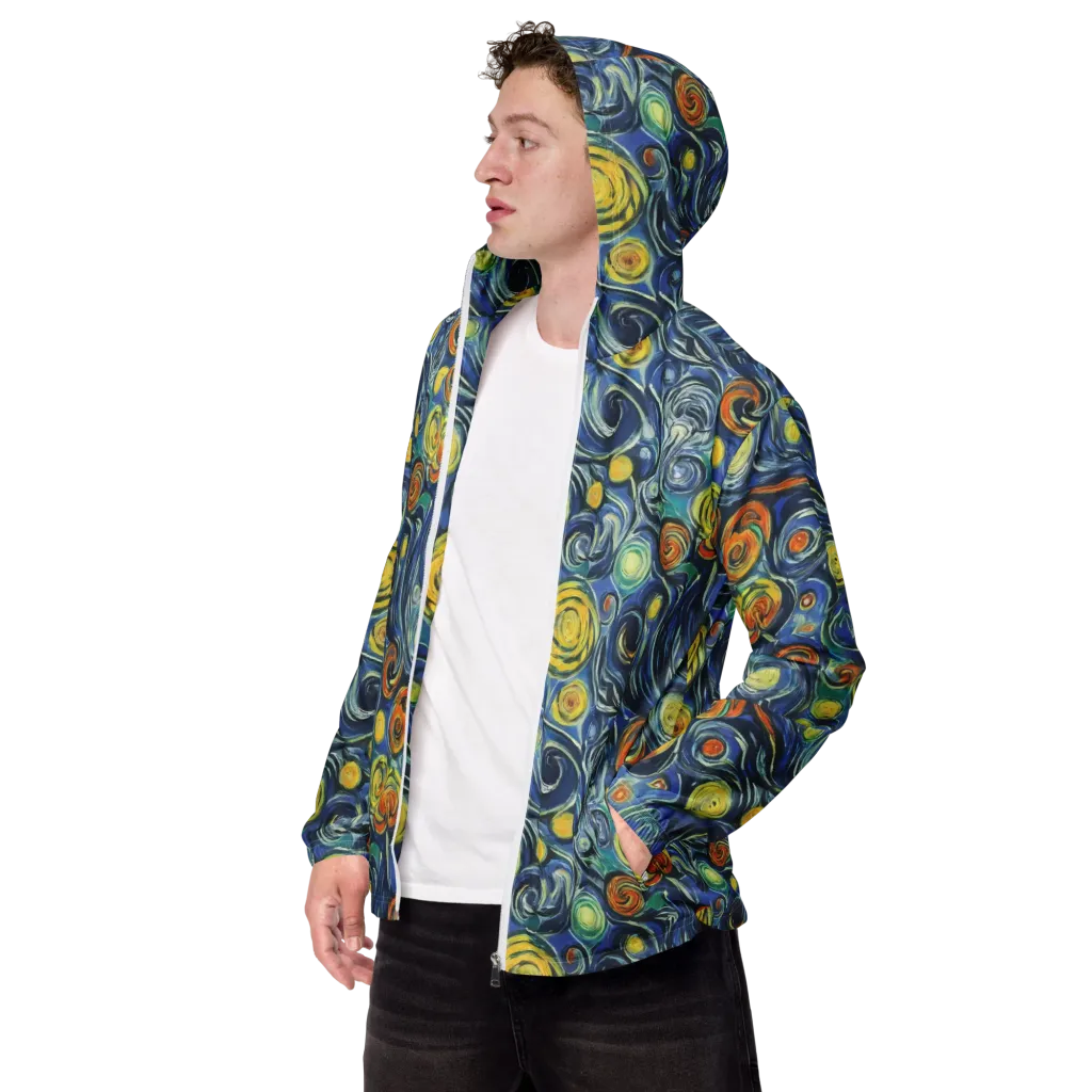Lucent Harmony on Men's Windbreaker — Left Front