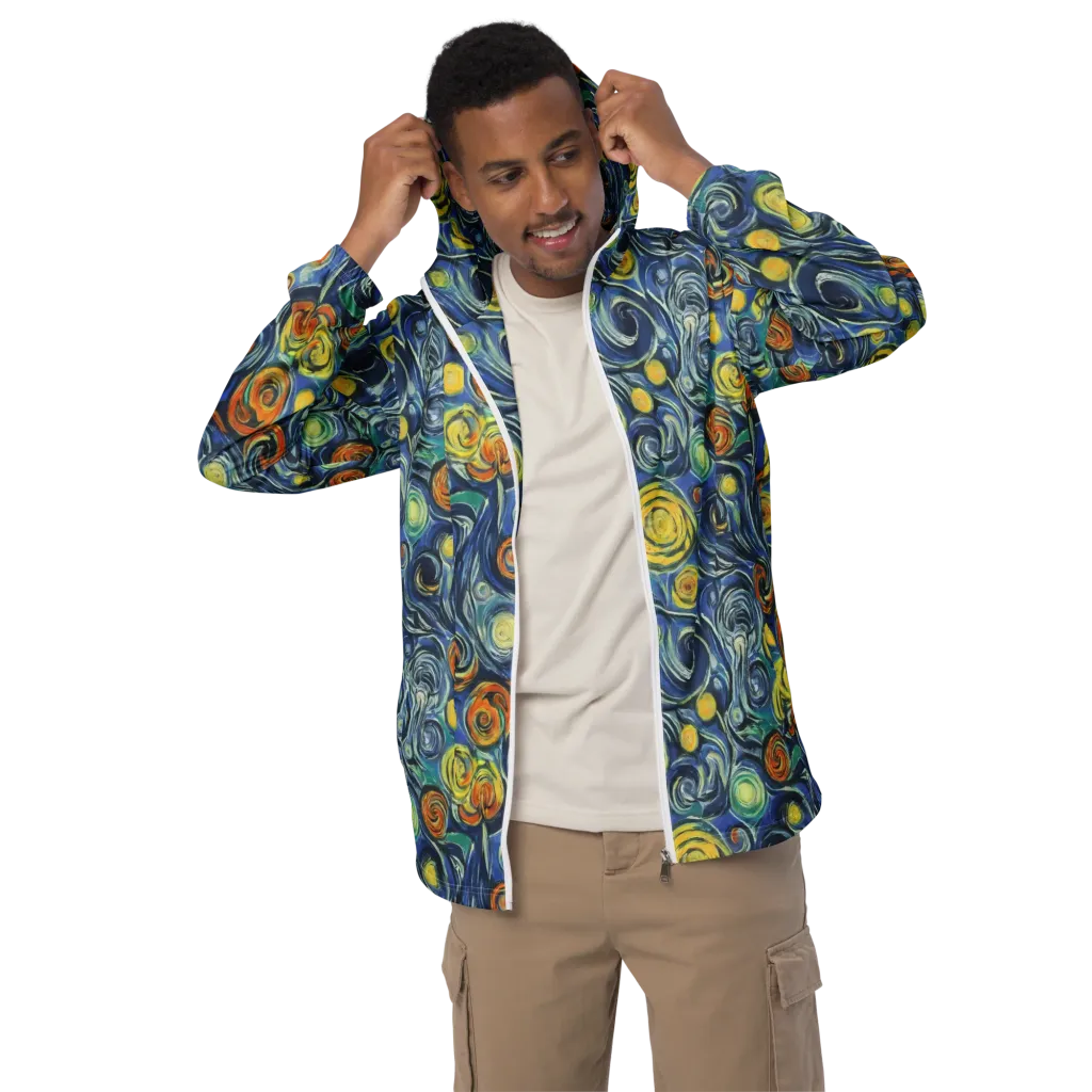 Lucent Harmony on Men's Windbreaker — Front