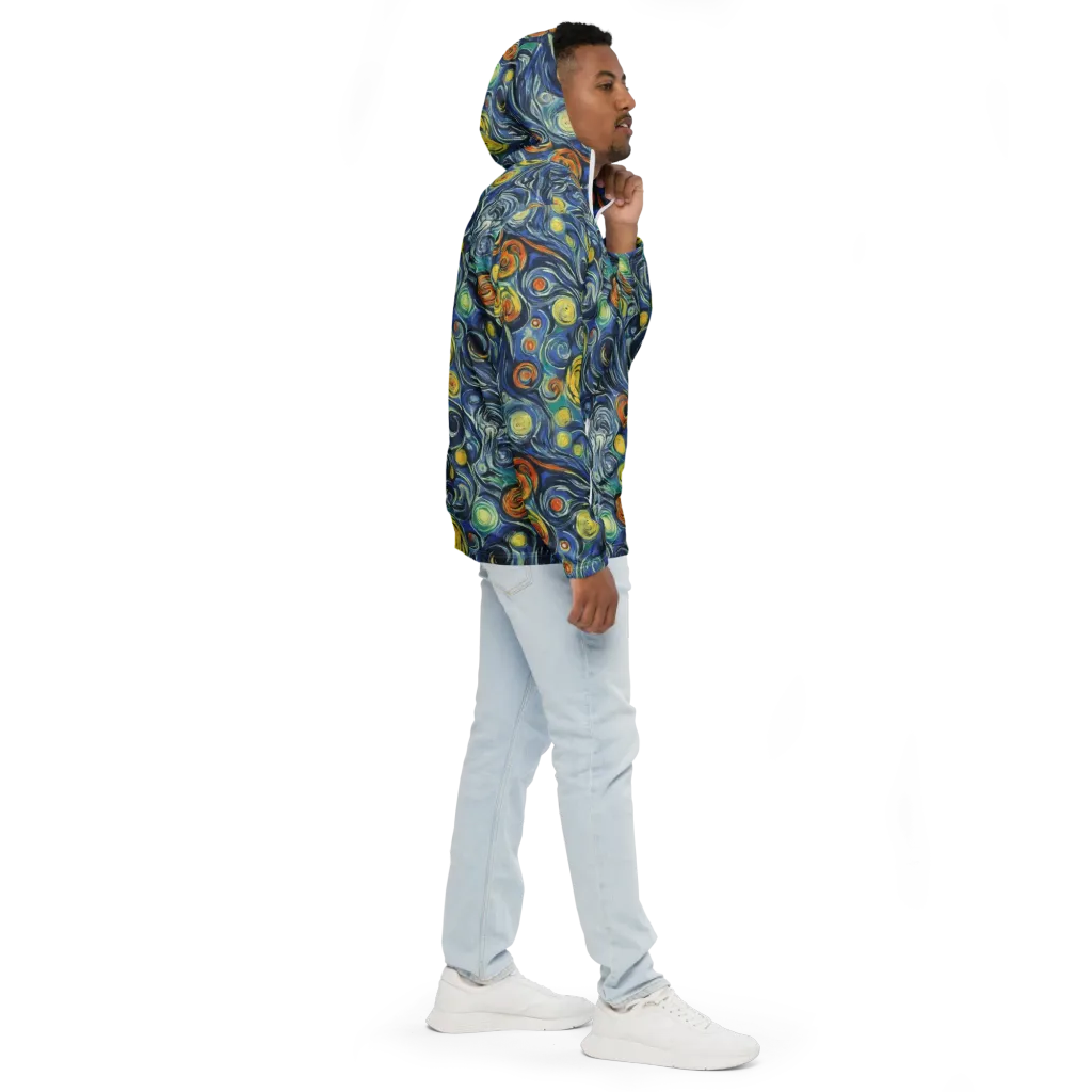 Lucent Harmony on Men's Windbreaker — Right