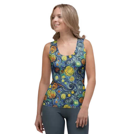 Lucent Harmony on a Women's Tank Top
