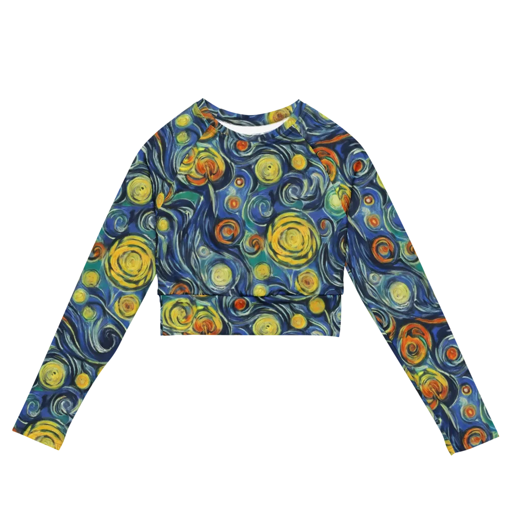 Lucent Harmony on Long Sleeve Crop Top — Front