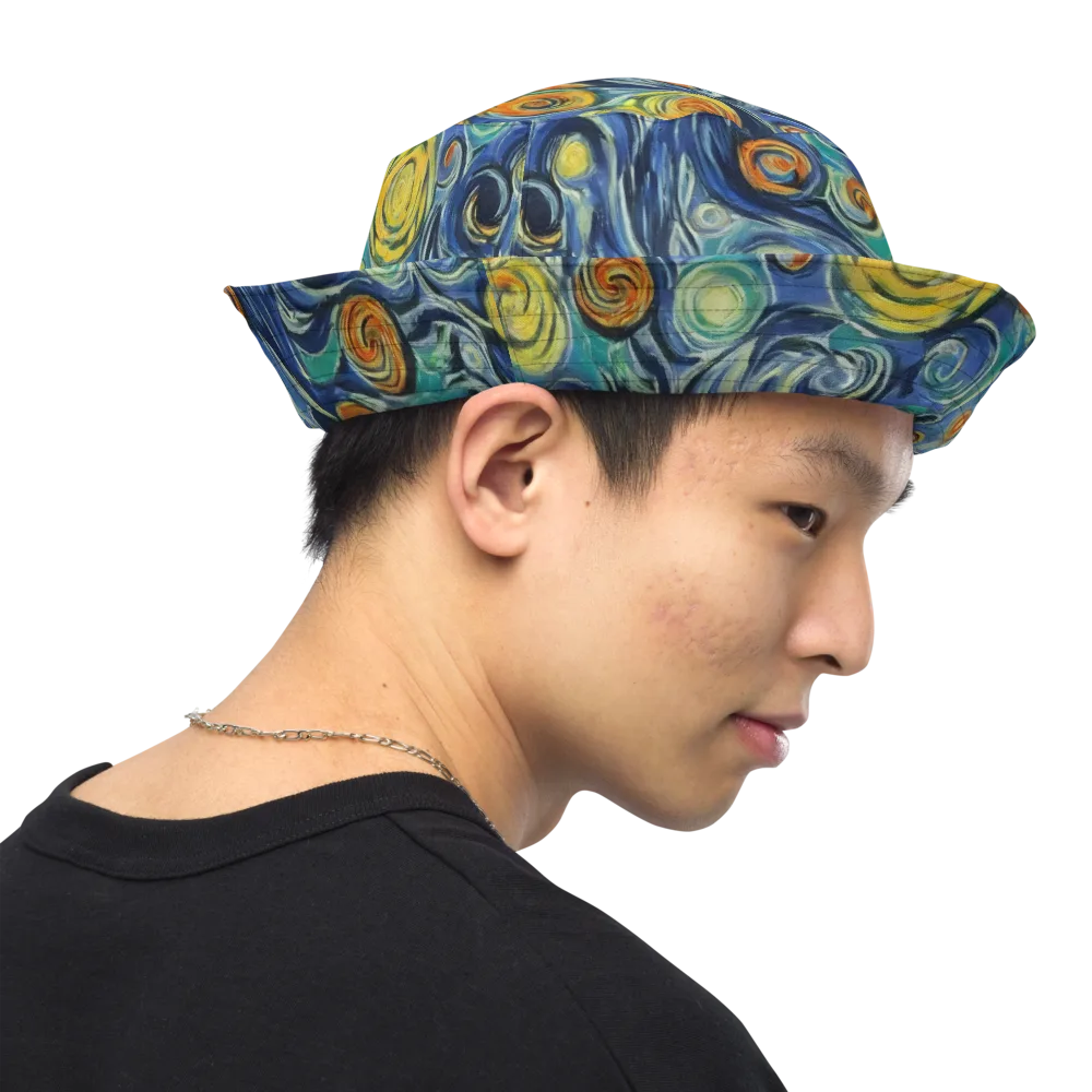 Lucent Harmony on Reversible Bucket Hat — Right Outside