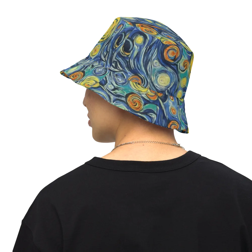 Lucent Harmony on Reversible Bucket Hat — Back Inside