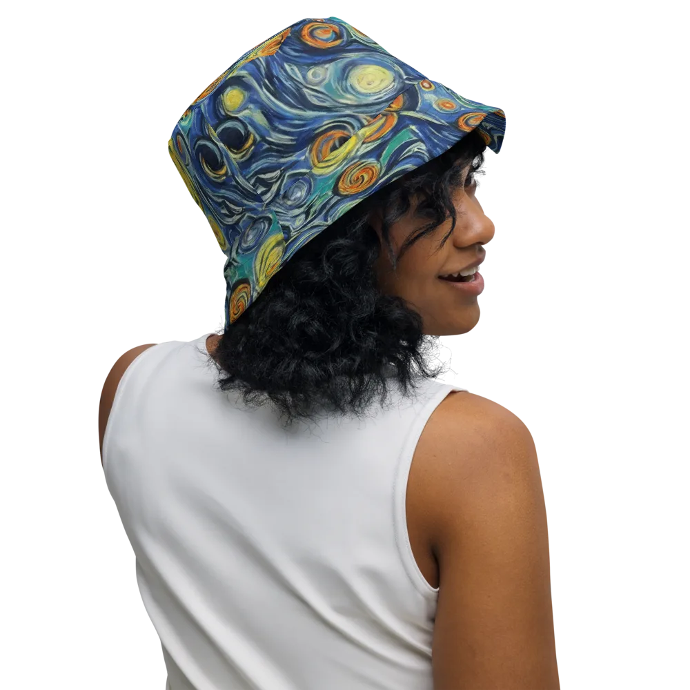 Lucent Harmony on Reversible Bucket Hat — Right Outside
