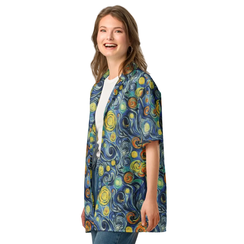 Lucent Harmony on Button Shirt — Left Front