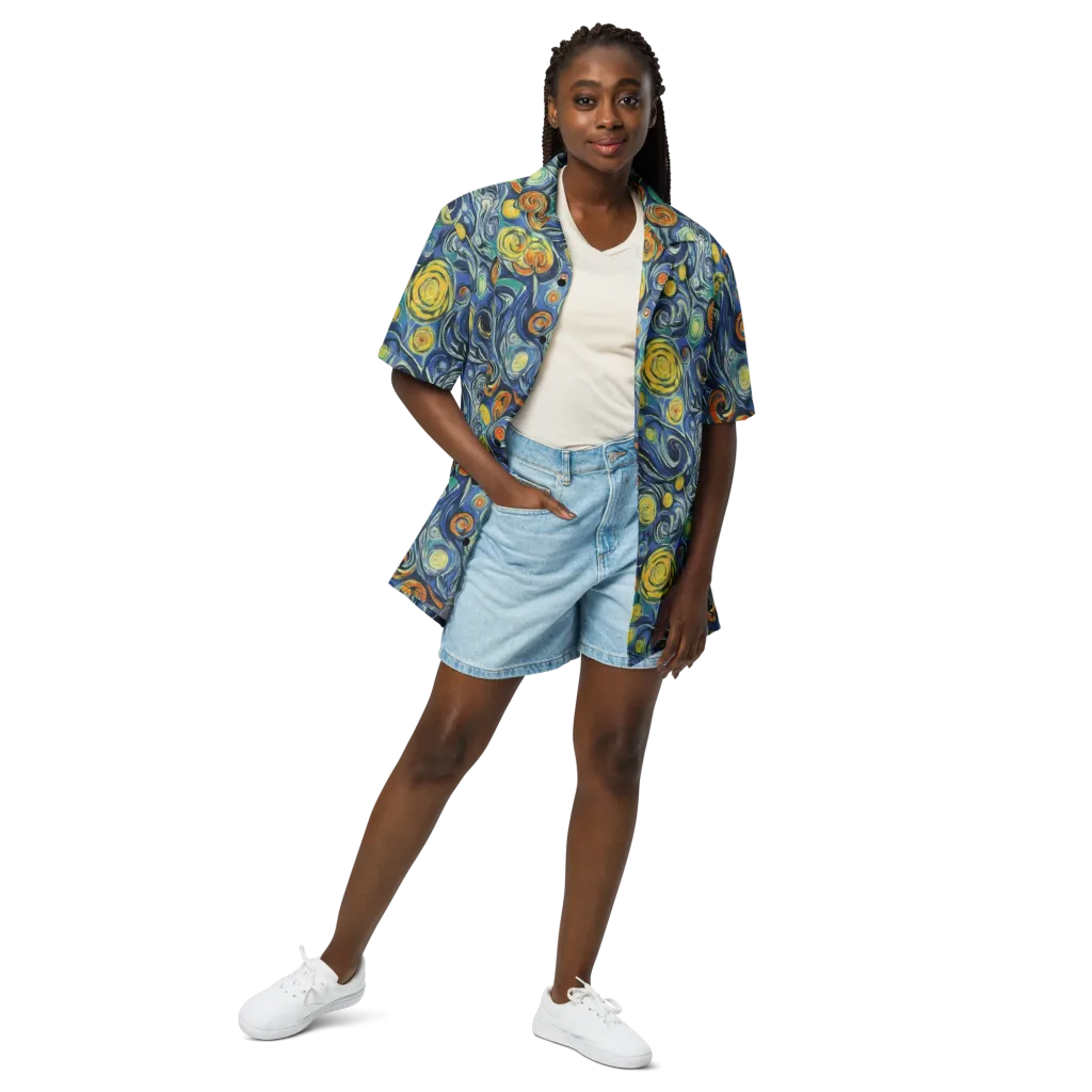 Lucent Harmony on Button Shirt — Front