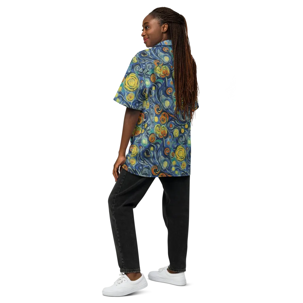 Lucent Harmony on Button Shirt — Back