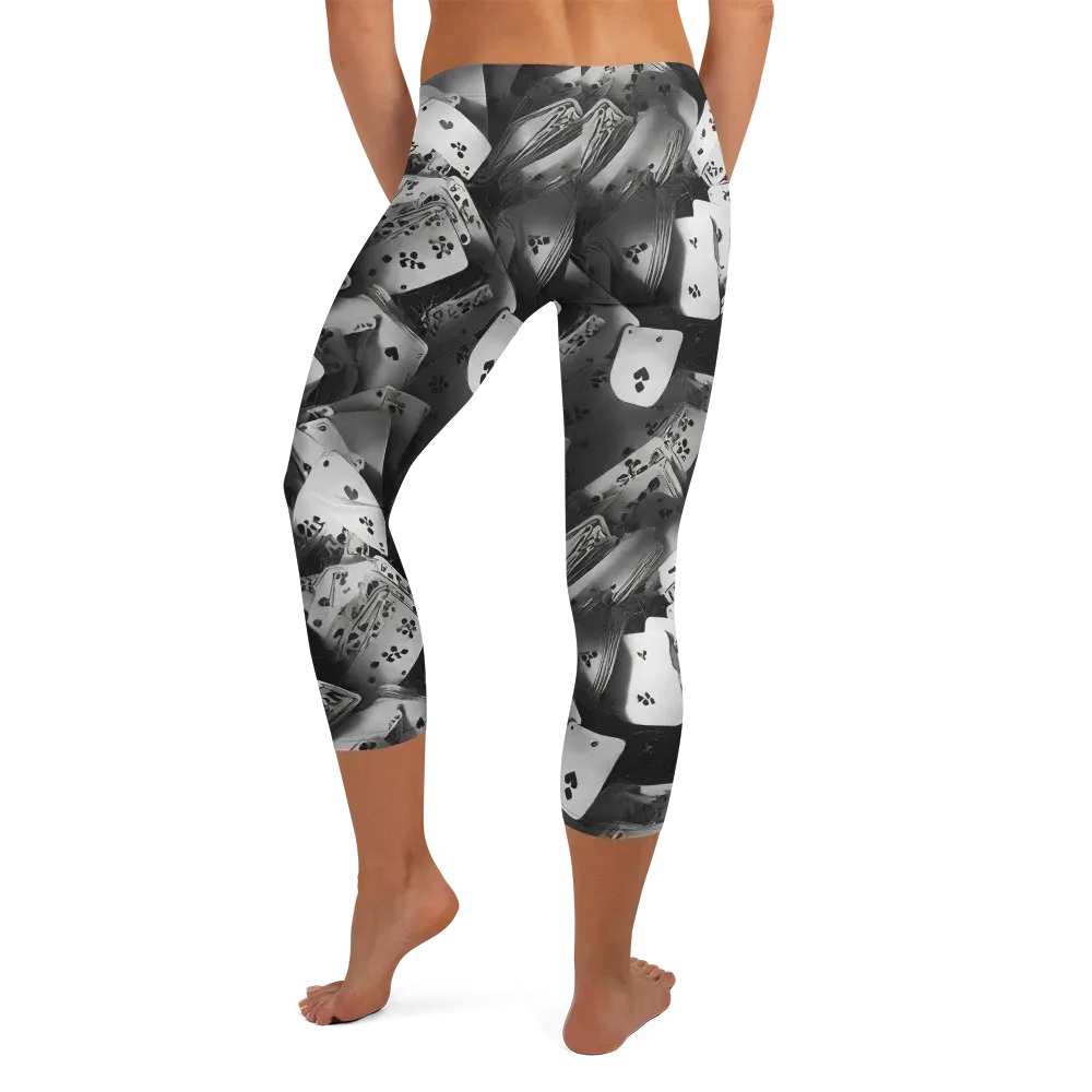 Fortune’s Folly on Capri Leggings — Back