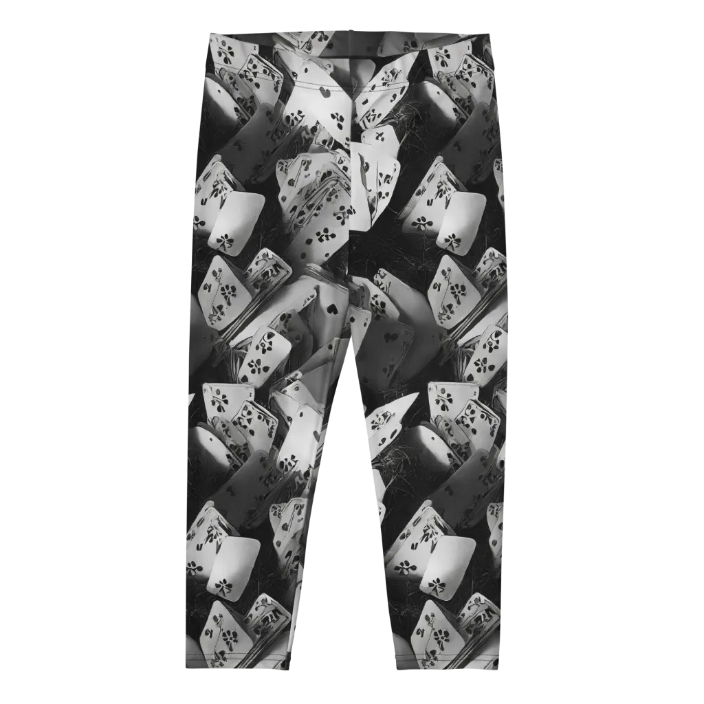 Fortune’s Folly on Capri Leggings — Front