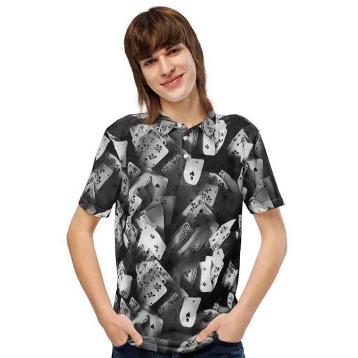 Fortune’s Folly on a Men's Slim Fit Polo Shirt