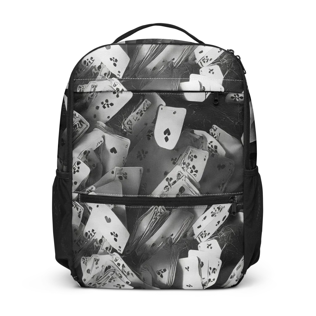Fortune’s Folly on Utility Backpack — Front