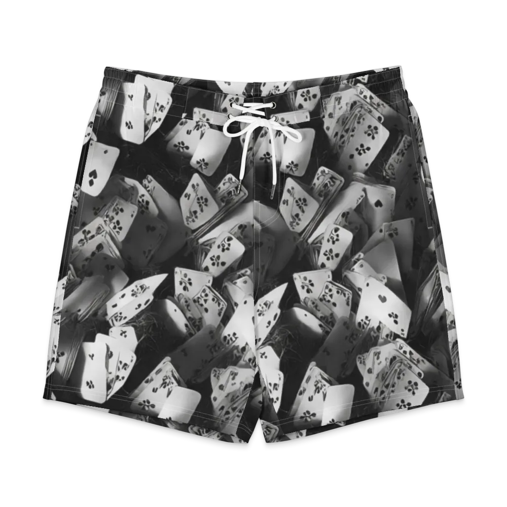 Fortune’s Folly on Men's Board Shorts — Front