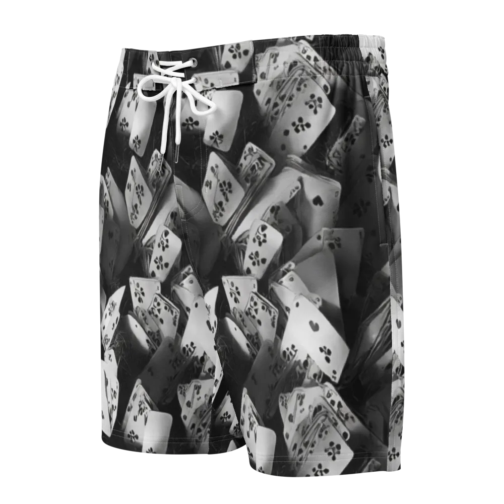 Fortune’s Folly on Men's Board Shorts — Front