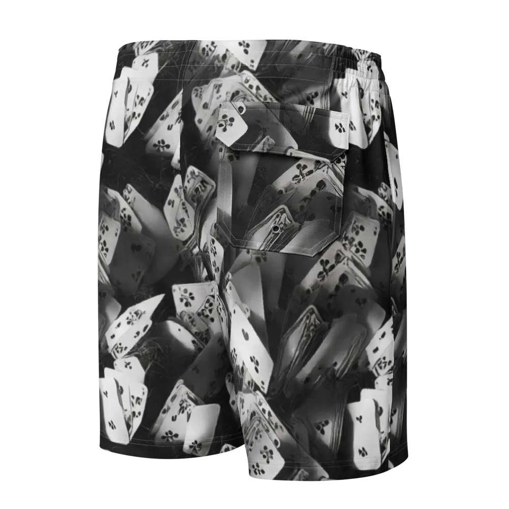 Fortune’s Folly on Men's Board Shorts — Back