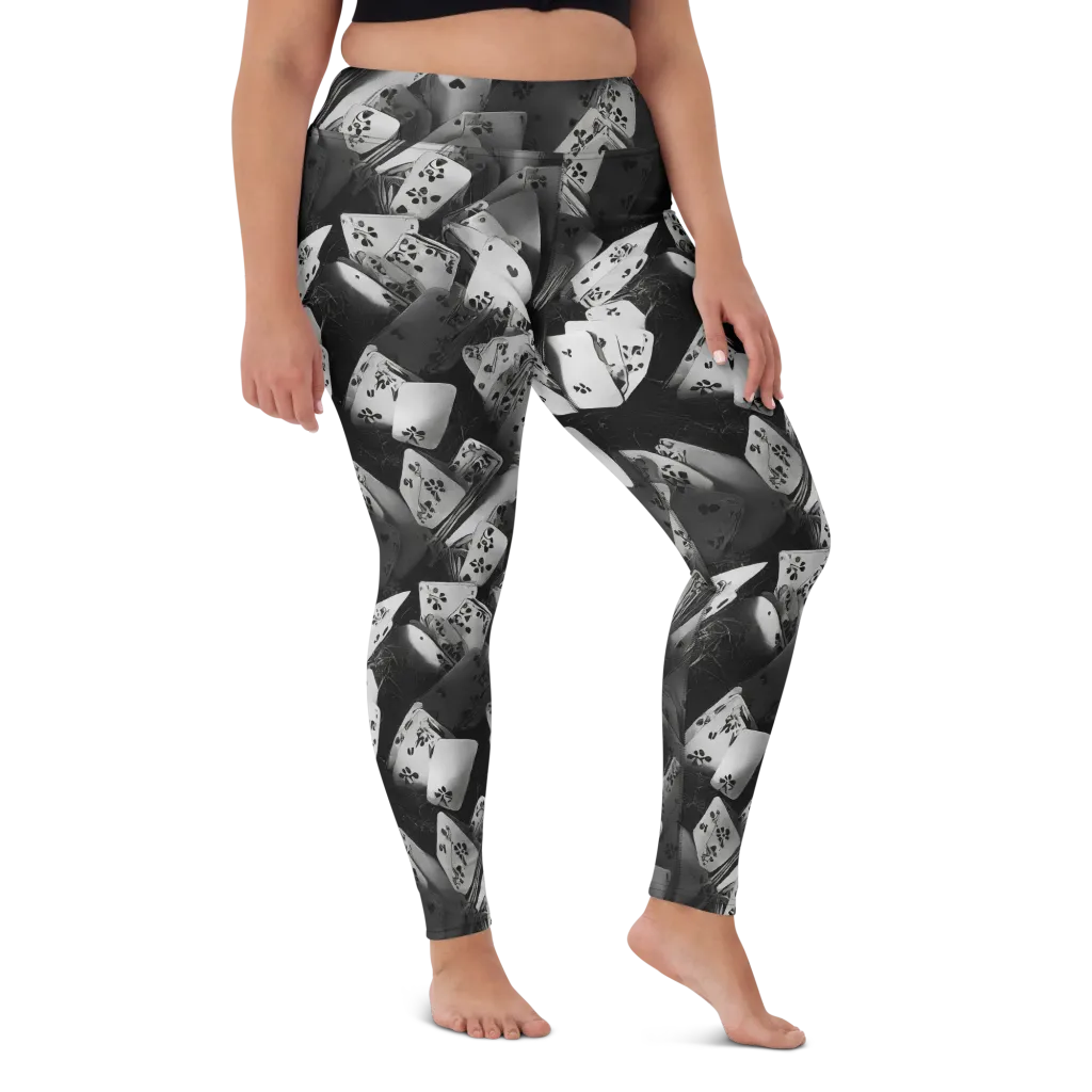 Fortune’s Folly on Yoga Leggings — Front