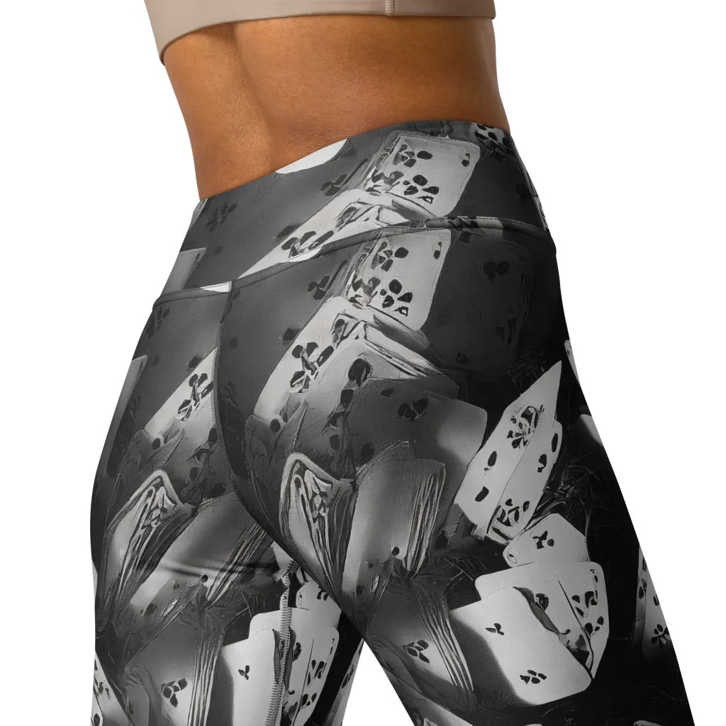 Fortune’s Folly on Yoga Leggings — Back