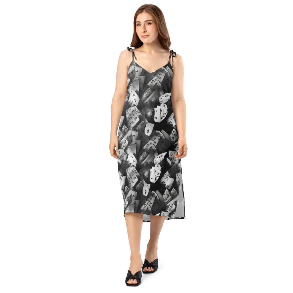 Fortune’s Folly on Slip Dress — Front