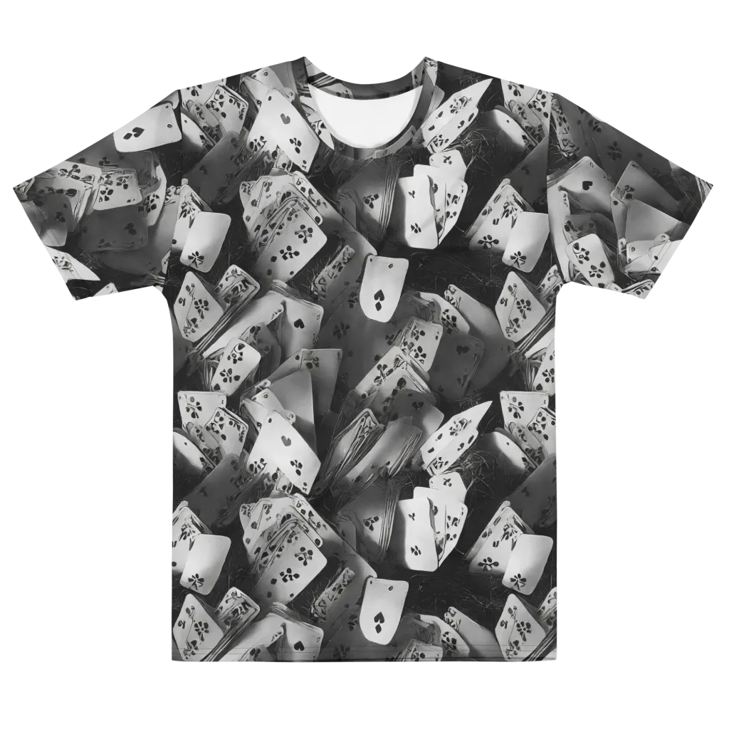 Fortune’s Folly on Men's Cotton Crew Neck T-Shirt — Front