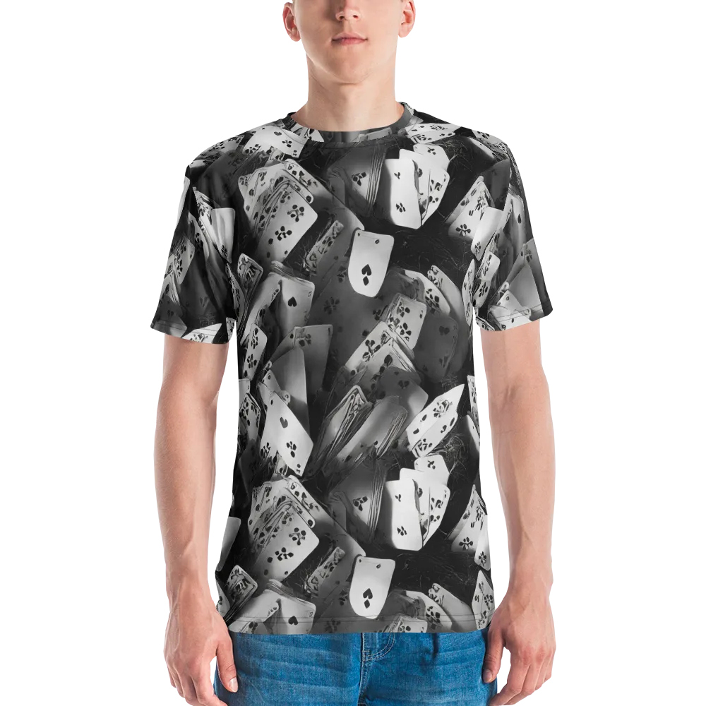 Fortune’s Folly on Men's Crew Neck T-Shirt — Front