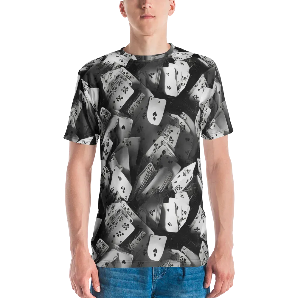 Fortune’s Folly on Men's Crew Neck T-Shirt — Front