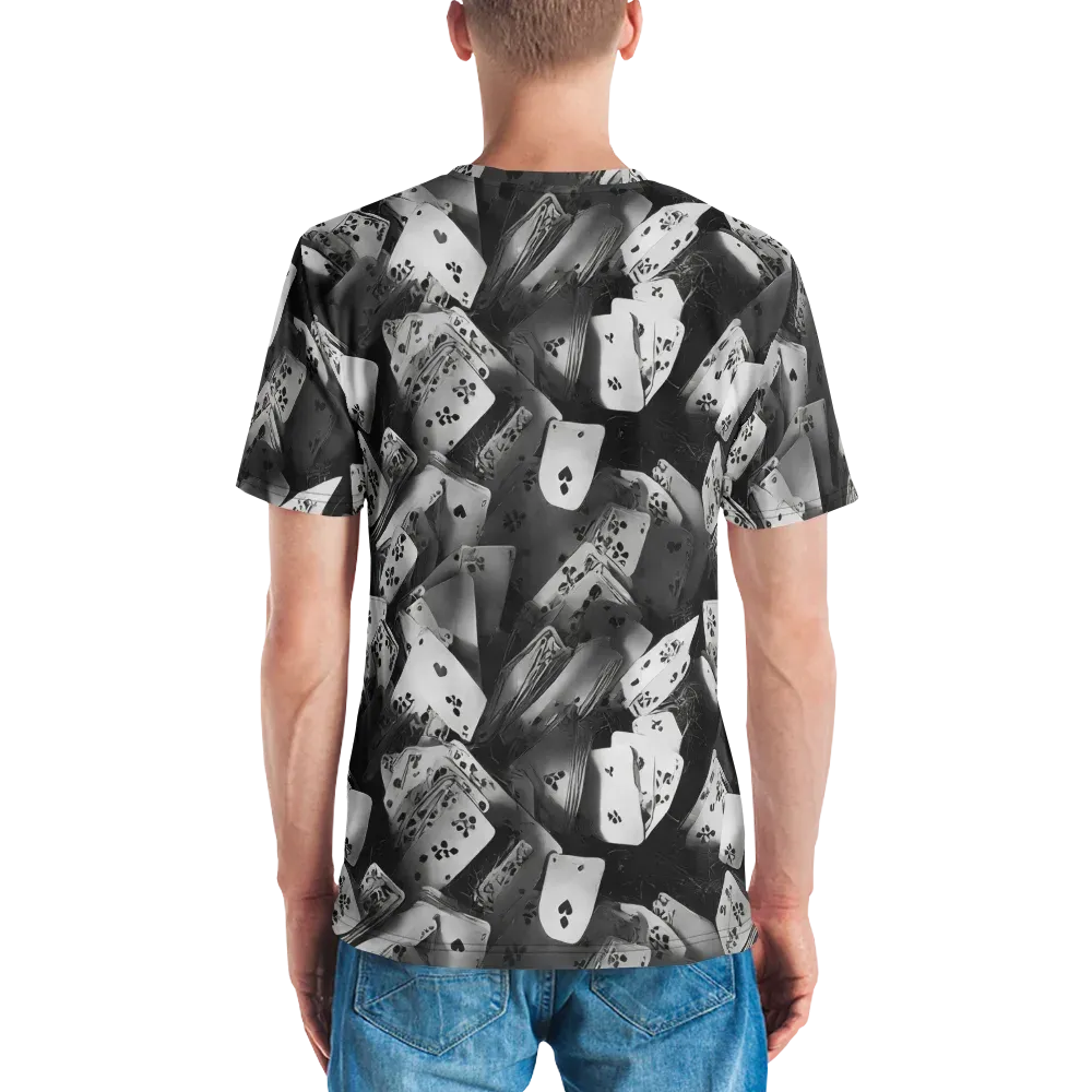 Fortune’s Folly on Men's Crew Neck T-Shirt — Back