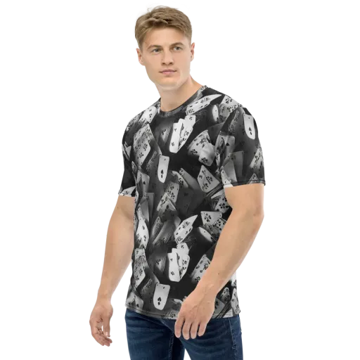 Fortune’s Folly on a Men's Crew Neck T-Shirt