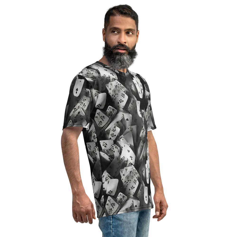 Fortune’s Folly on Men's Crew Neck T-Shirt — Right