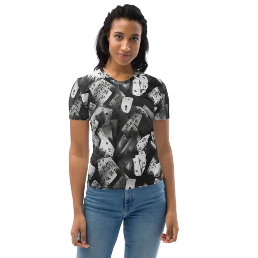 Fortune’s Folly on a Women's Crew Neck T-Shirt